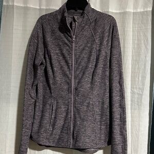 Yogalicious Women's Charcoal Zip-Up Utility Jacket